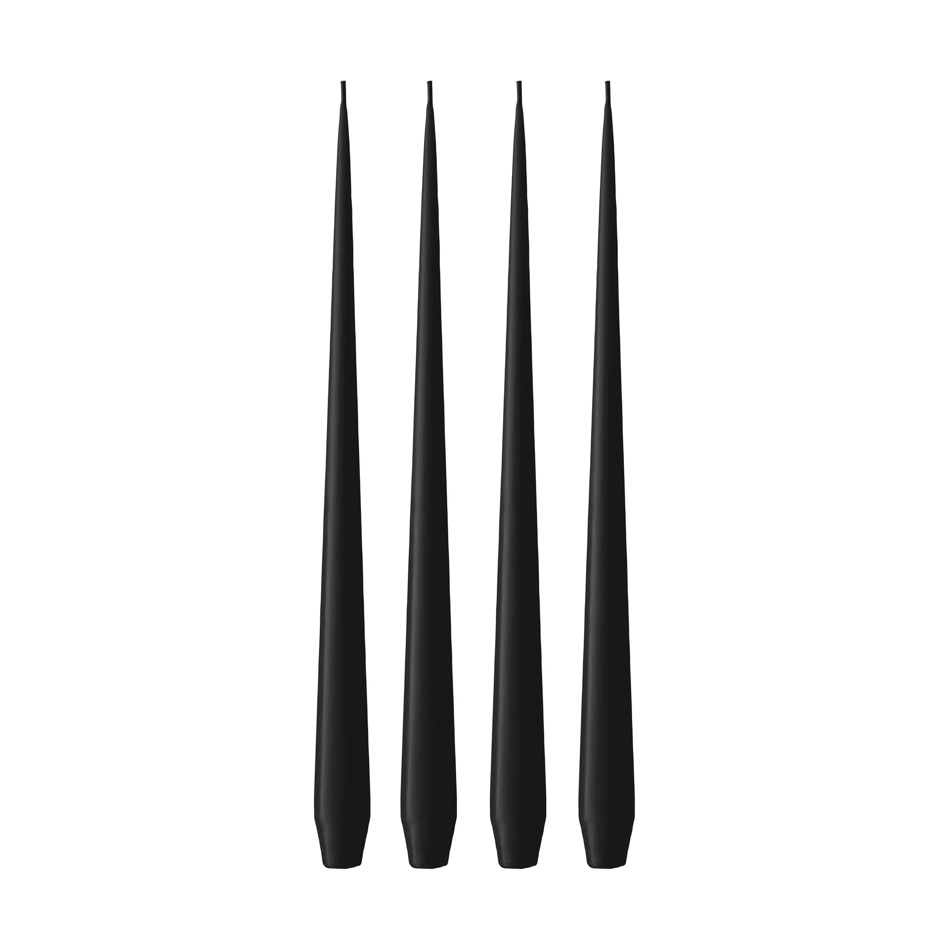 ester & erik ljus 4-pack matt, Velvet matt black 95, 32 cm ester & erik