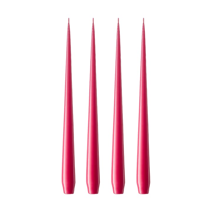 ester & erik ljus 42 cm 4-pack lackad, Deep pink 41/2 ester & erik