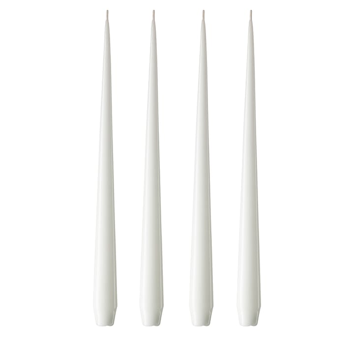 ester & erik ljus 42 cm 4-pack pure white - Lackad - Ester & erik