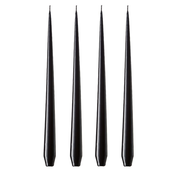 ester & erik ljus 42 cm 4-pack raw black, Lackad ester & erik