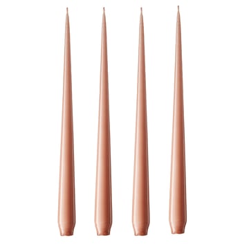 ester & erik ester & erik ljus 42 cm 4-pack rosy caramel Lackad