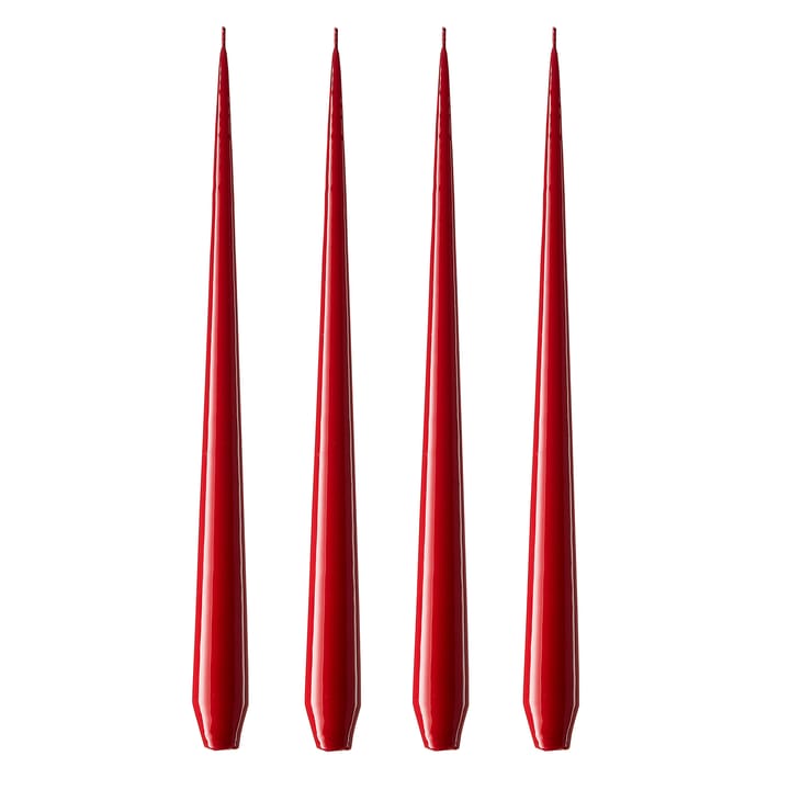 ester & erik ljus 42 cm 4-pack winter berry, Lackad ester & erik