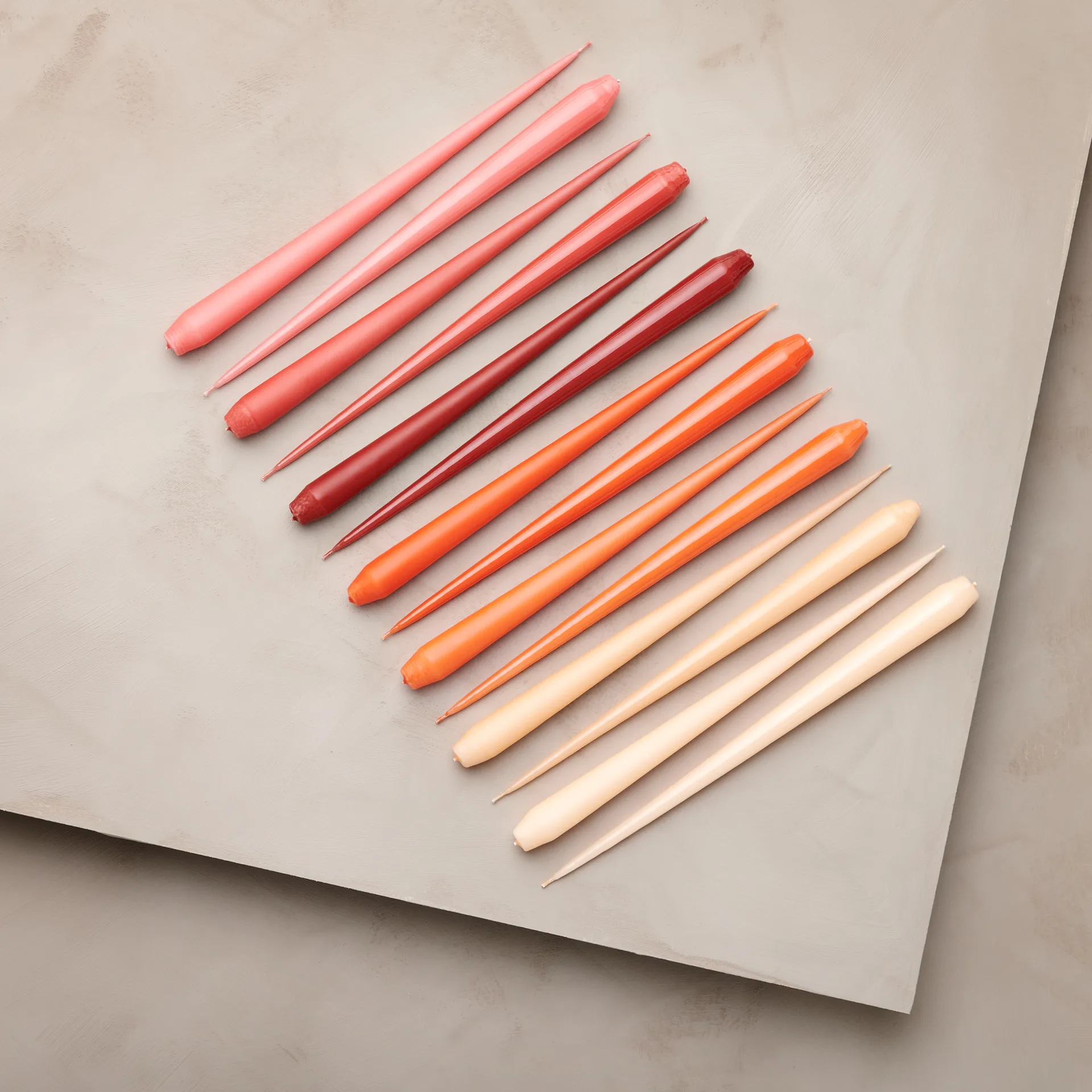 ester & erik ljus lackad 4-pack, dark Melon sorbet 19/2-0, 32 cm ester & erik