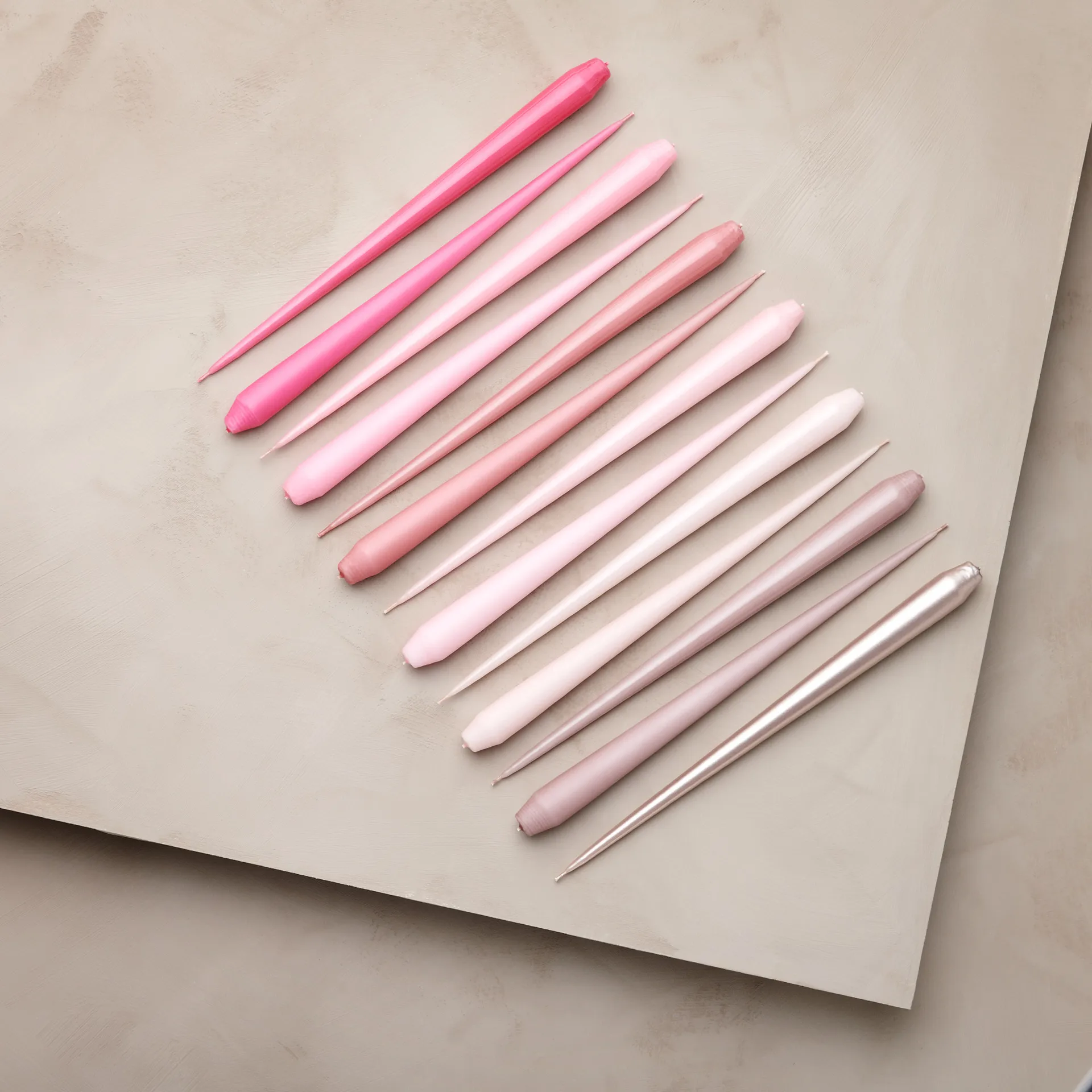 ester & erik ljus lackad 4-pack, old rose, 32 cm ester & erik