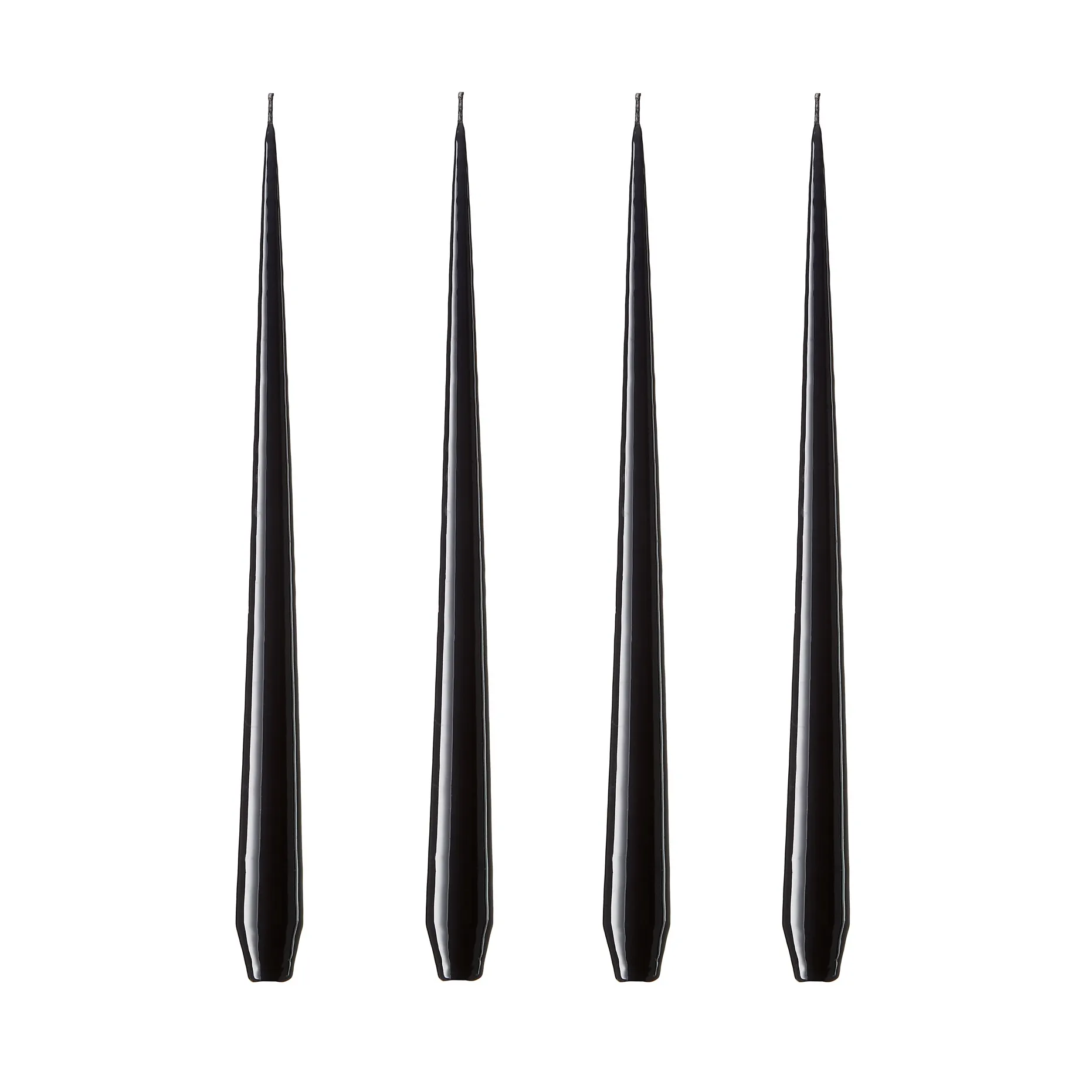 ester & erik ljus lackad 4-pack, Raw black, 32 cm ester & erik
