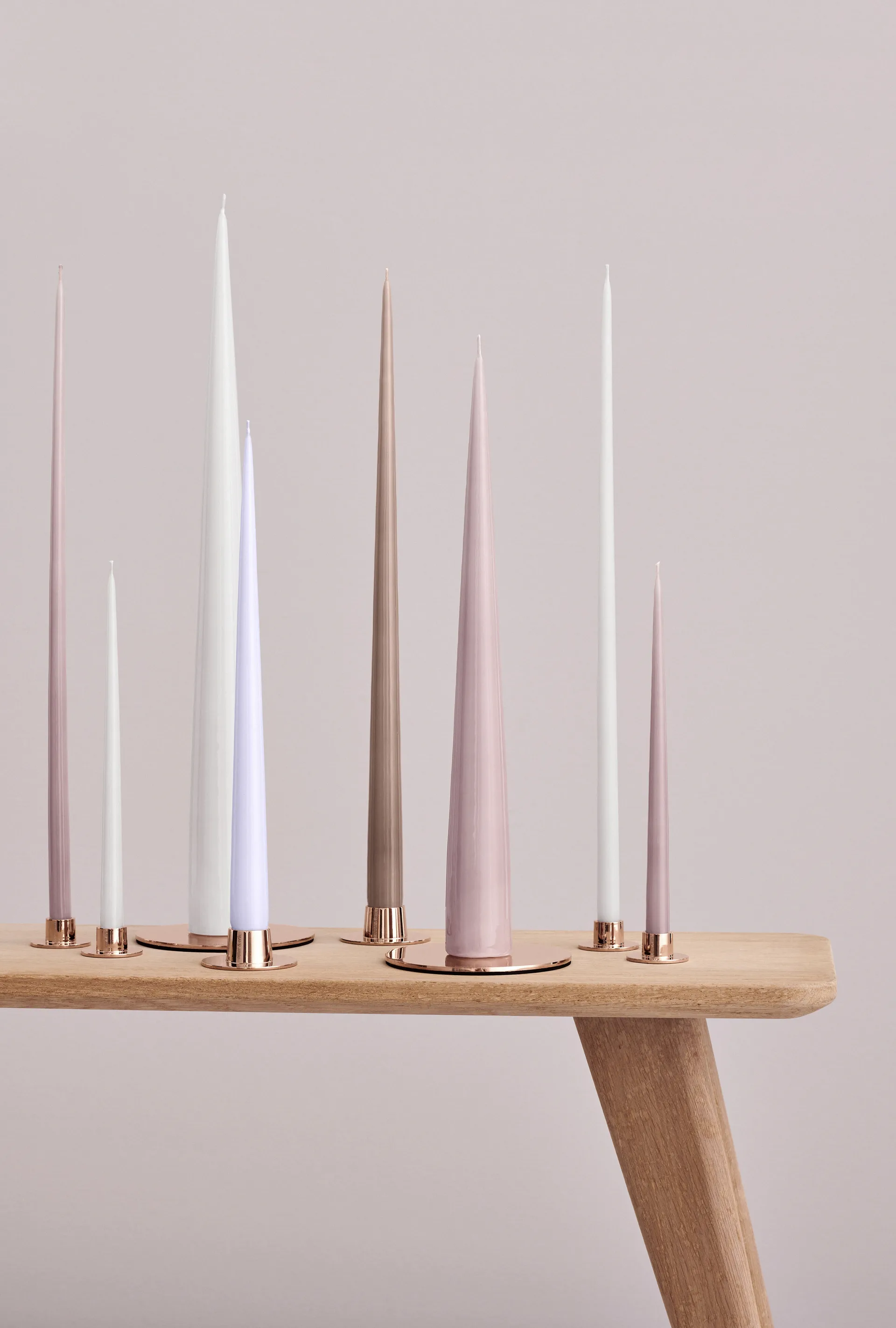 ester & erik ljusfat Ø12 cm blank, Rosé guld ester & erik