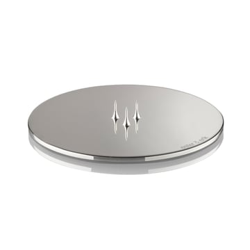Läs mer om ester & erik ester & erik ljusfat Ø12 cm blank Silver