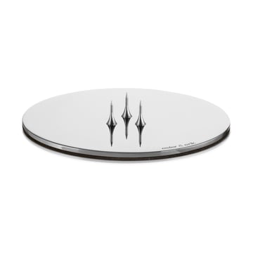 Läs mer om ester & erik ester & erik ljusfat Ø9 cm blank Silver