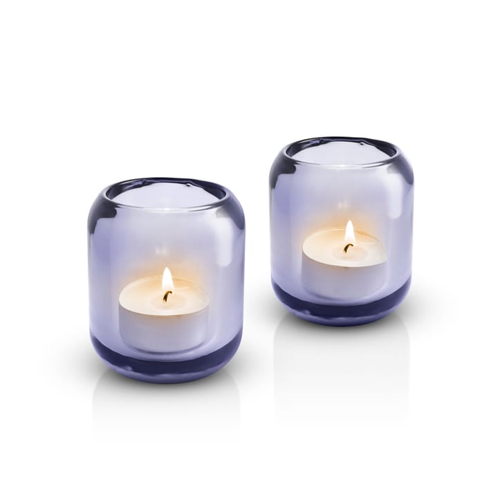 Acorn ljuslykta 2-pack - Grape - Eva Solo