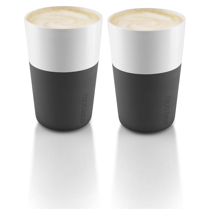 Eva Solo cafélattemugg 2-pack, Black Eva Solo