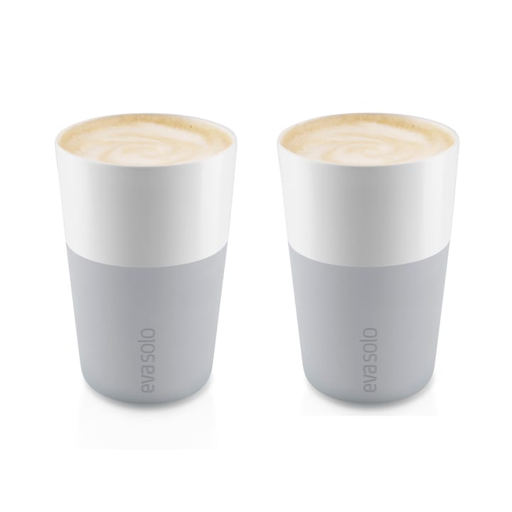 Eva Solo cafélattemugg 2-pack, Marble grey Eva Solo