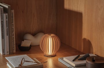 Eva Solo Radiant LED laddningsbar lampa rund - Oak - Eva Solo