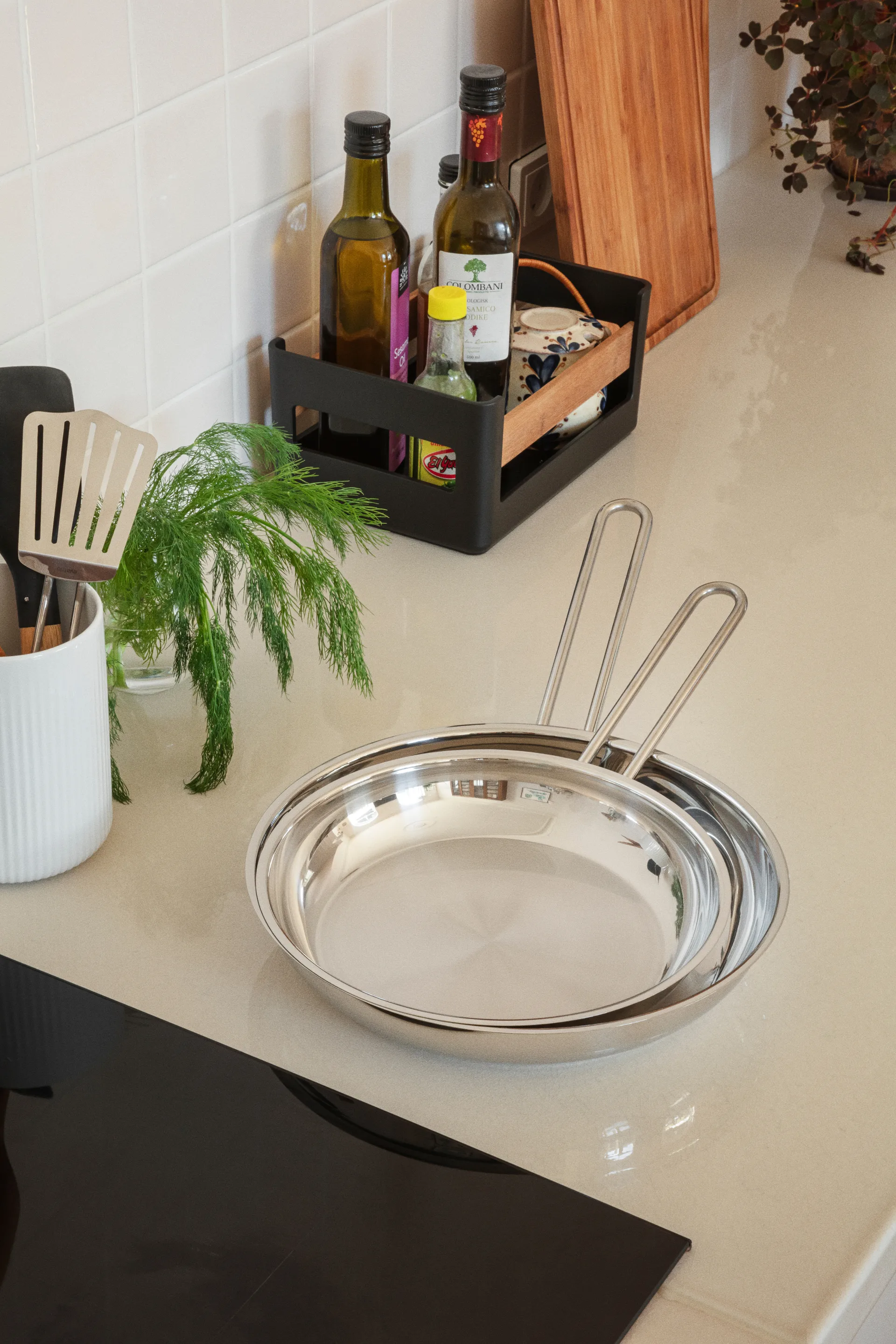 Eva Solo steel base stekpanna, Stainless steel, Ø20 cm Eva Solo