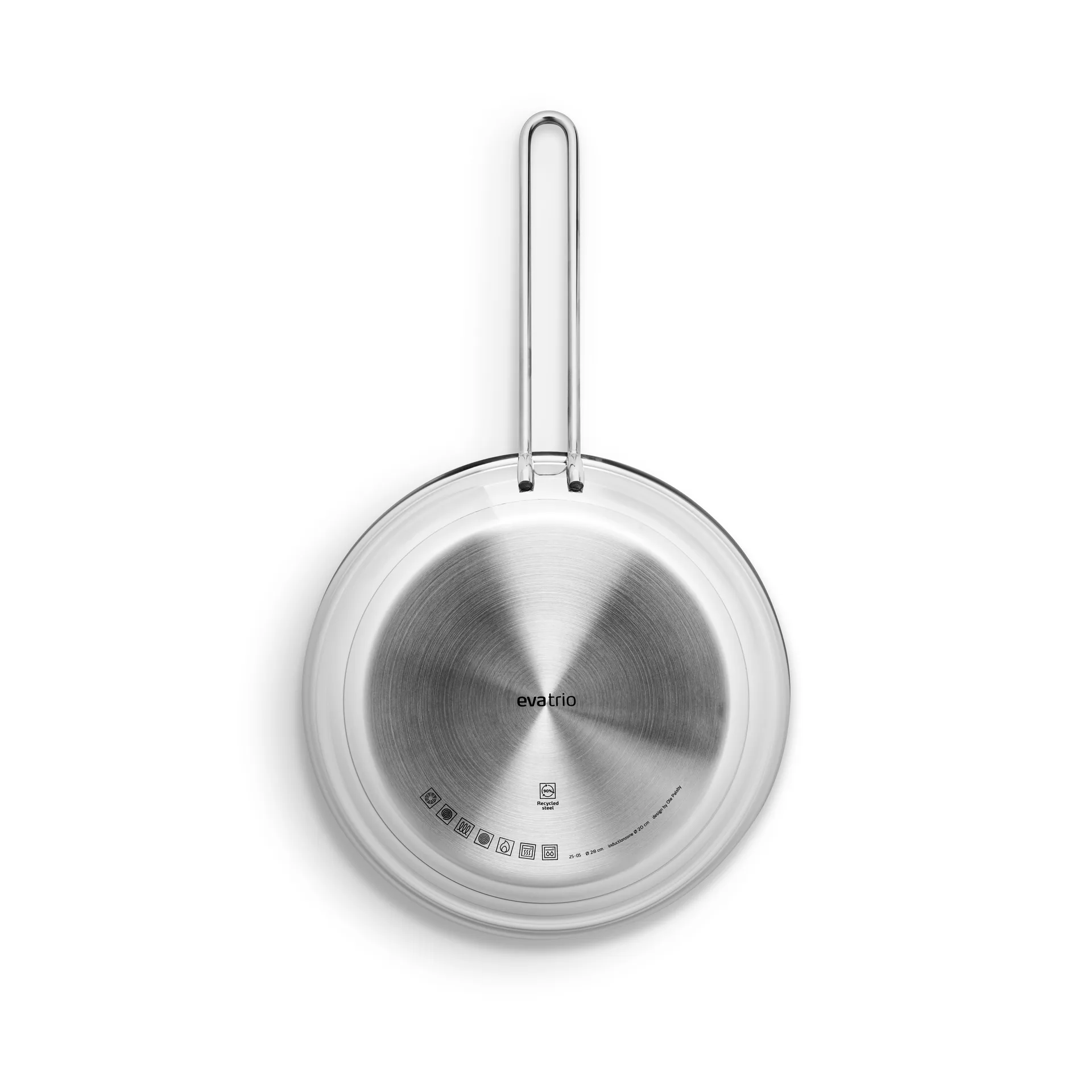 Eva Solo steel base stekpanna, Stainless steel, Ø28 cm Eva Solo