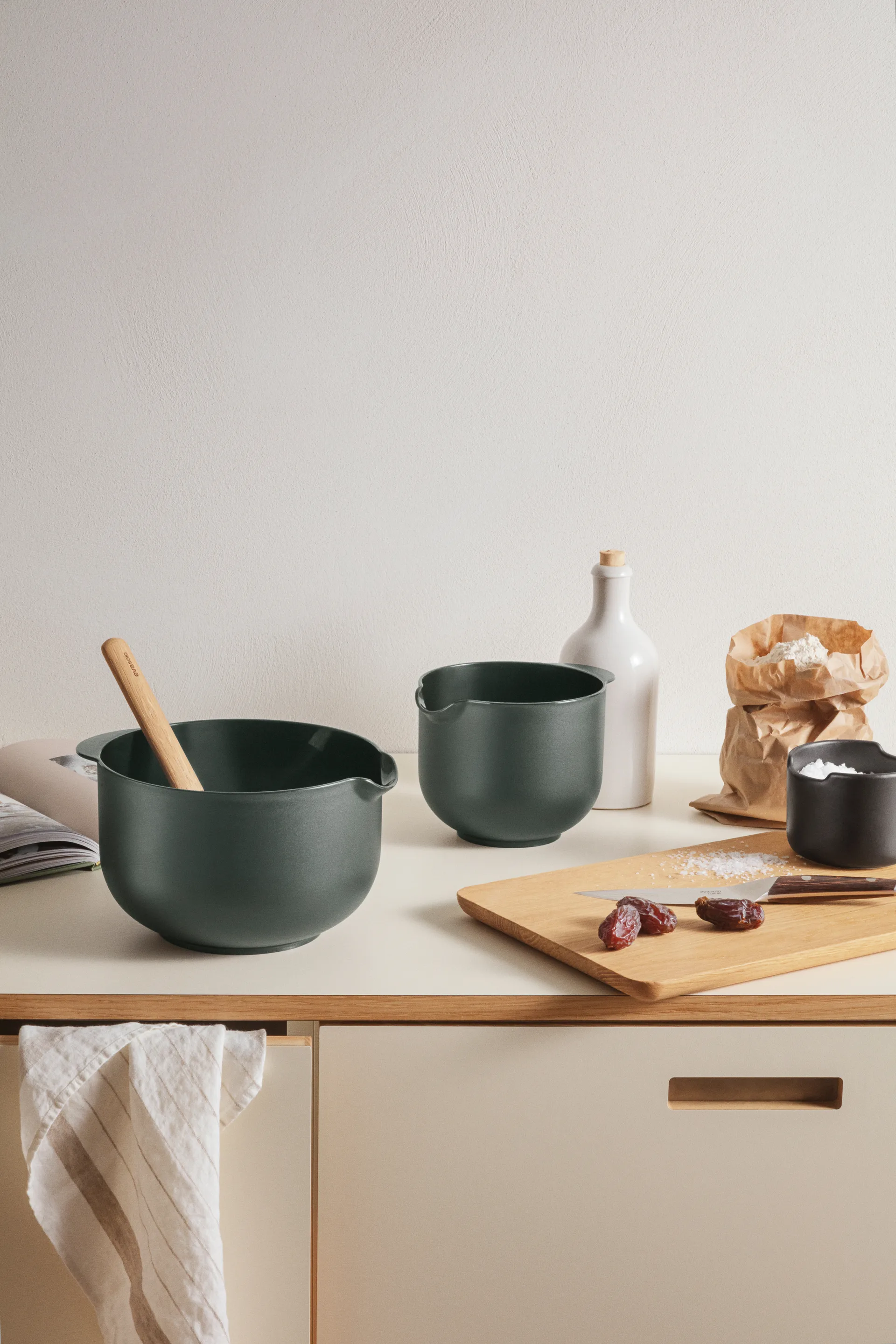 Eva Trio blandskål, Emerald green, 3 delar Eva Solo