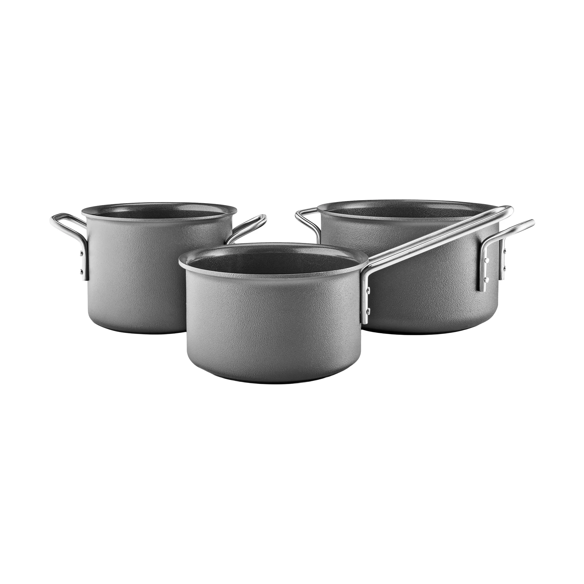 Eva Trio Grey Line grytset, 3 delar Eva Solo