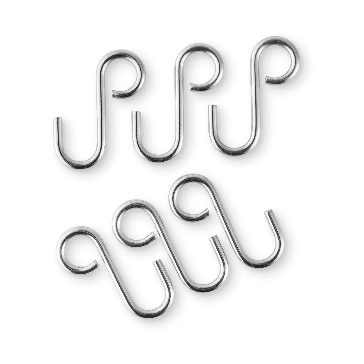 Alternativ bild 0 för Eva Trio S-krokar 6-pack, rostfritt stål