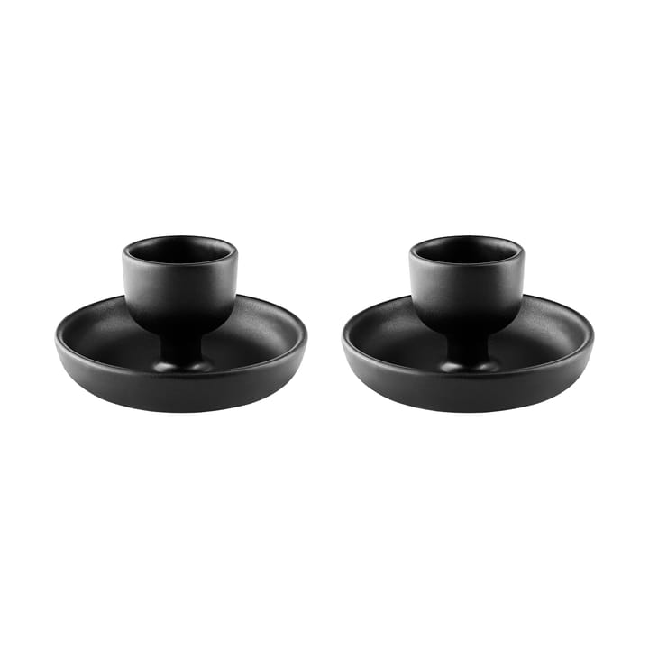 Nordic kitchen äggkopp 2-pack - Black - Eva Solo
