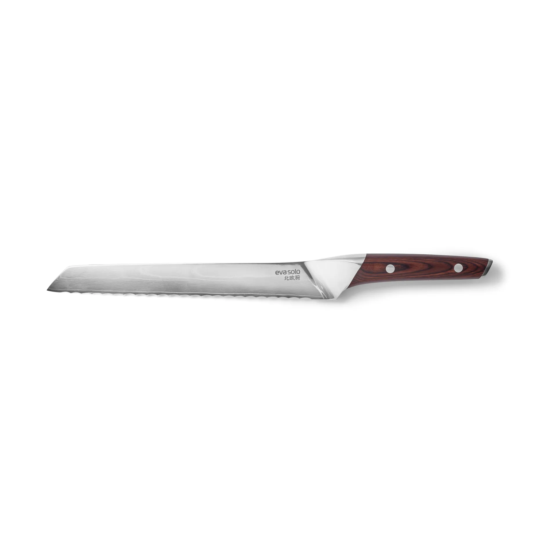 Nordic Kitchen brödkniv 24 cm, Damaskusstål Eva Solo