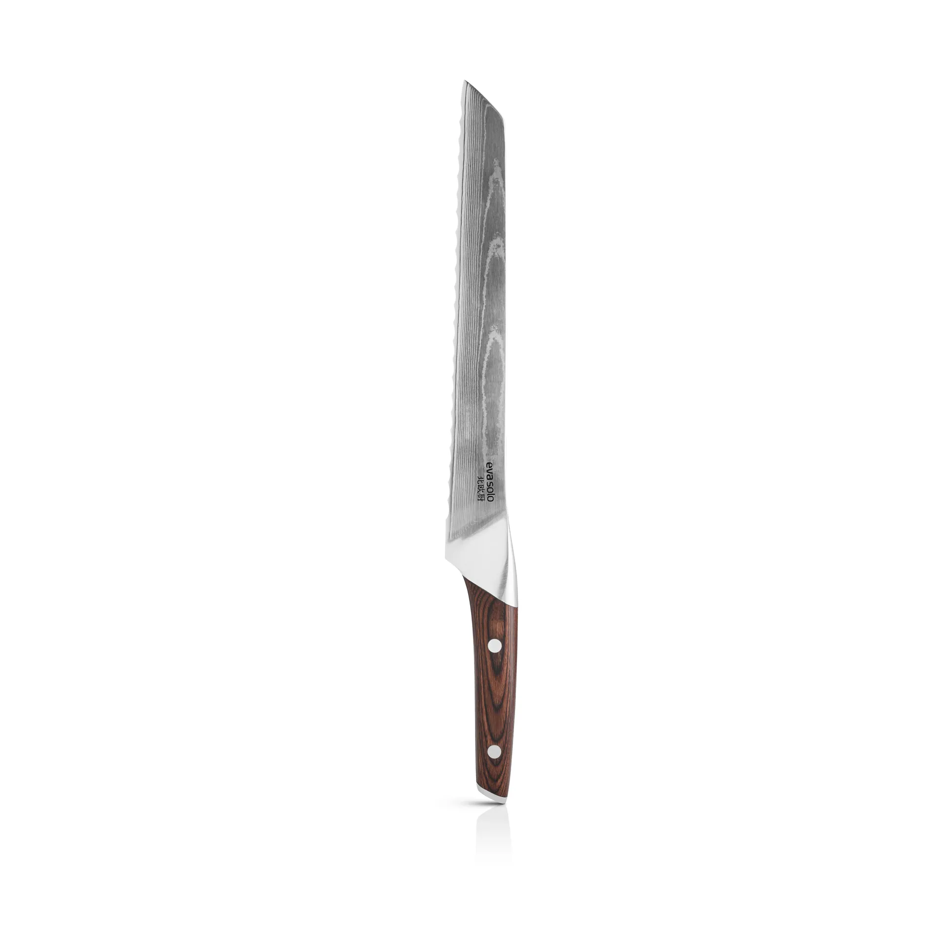 Nordic Kitchen brödkniv 24 cm, Damaskusstål Eva Solo