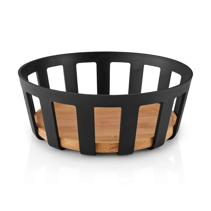 Nordic kitchen brödkorg - Black, large, Ø24,5 cm - Eva Solo