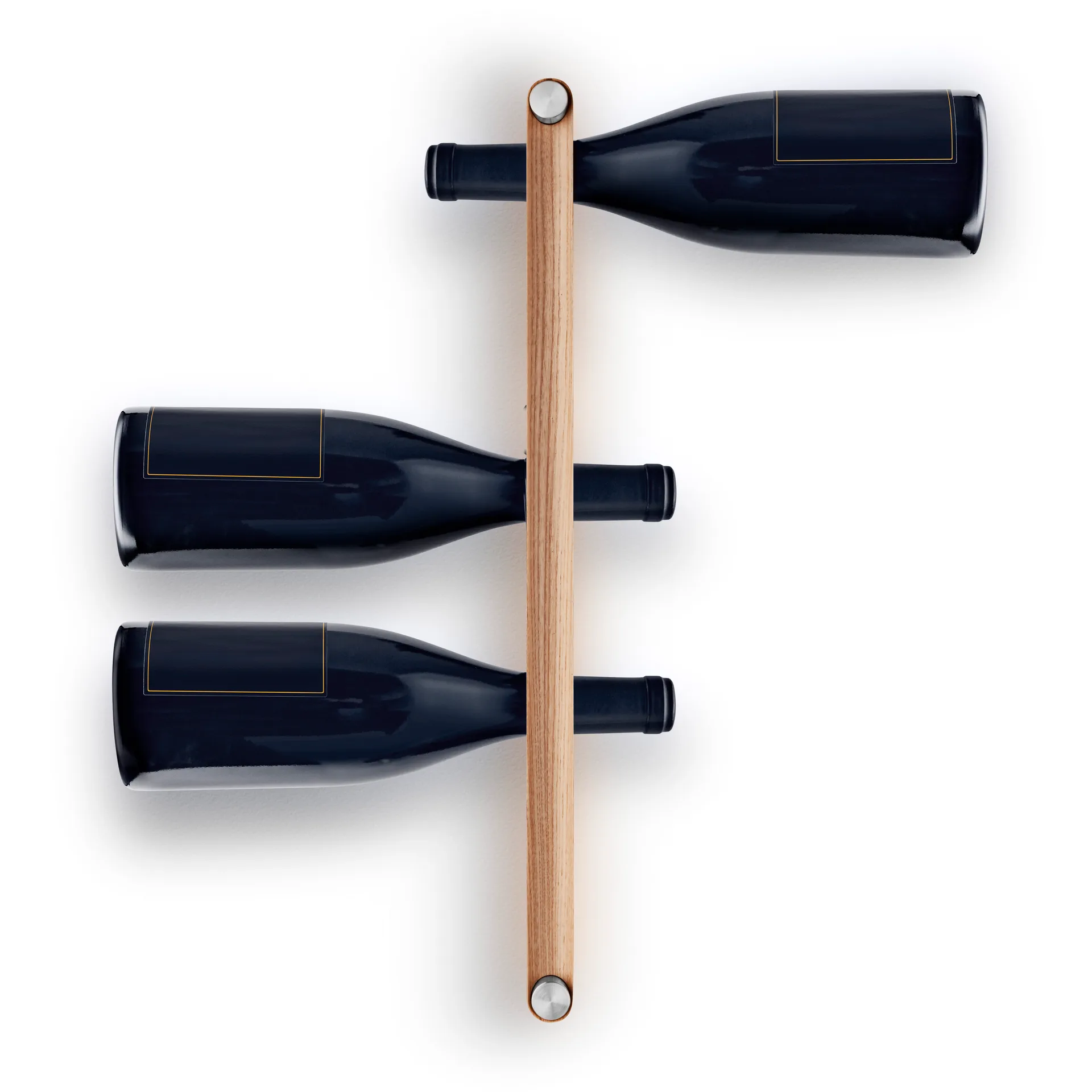 Nordic Kitchen hängande vinställ, Oak Eva Solo