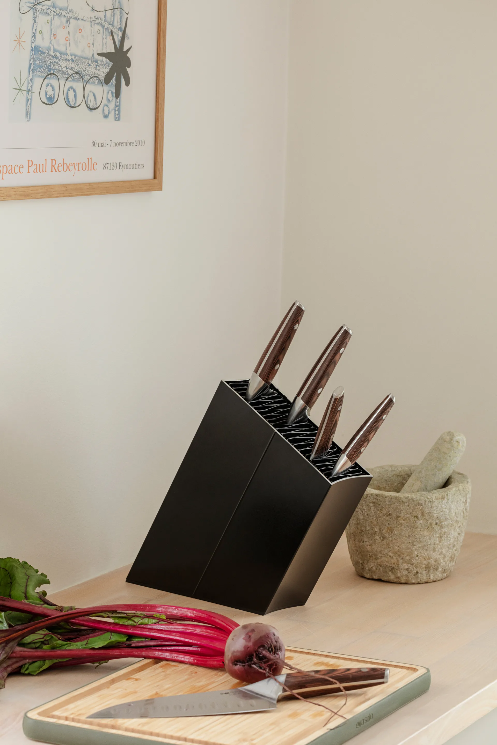 Nordic Kitchen kockkniv 20 cm, Damaskusstål Eva Solo