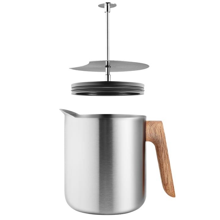 Nordic Kitchen presskanna för te, Rostfritt stål Eva Solo