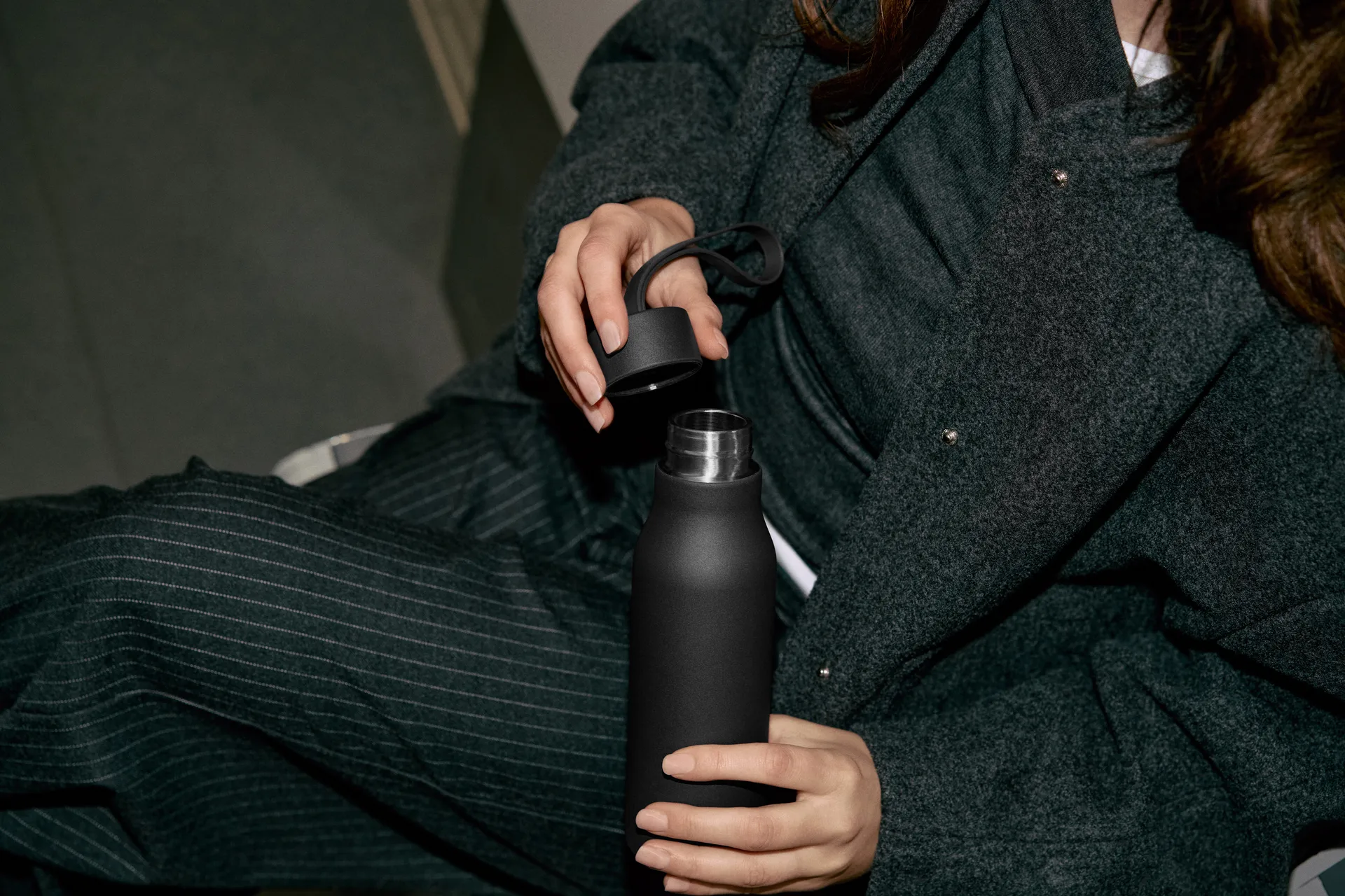 RE-Hydrate termosflaska, Black, 0,5 L Eva Solo