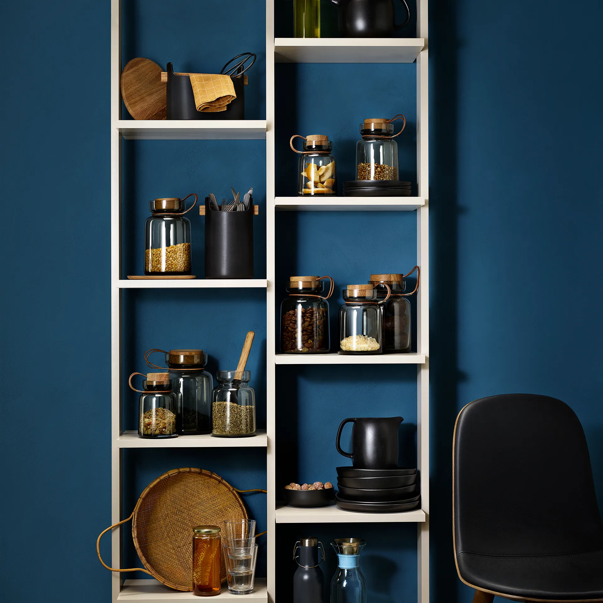 Silhouette förvaringsburk smokey grey, 1,5 l Eva Solo