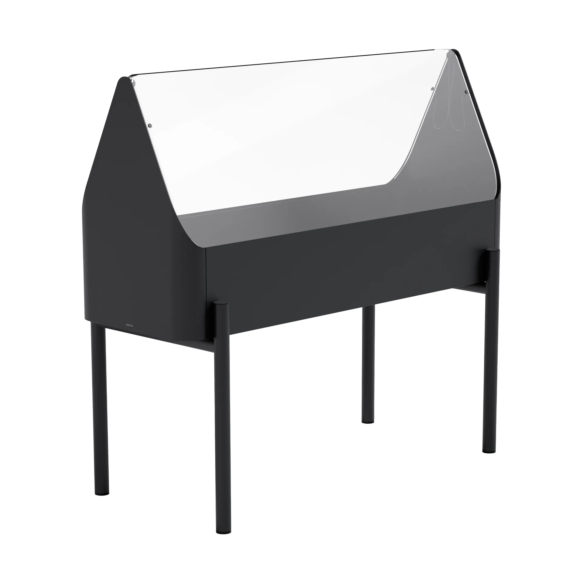 Simply Grow drivhuslåda 73x80x33 cm, Black Eva Solo