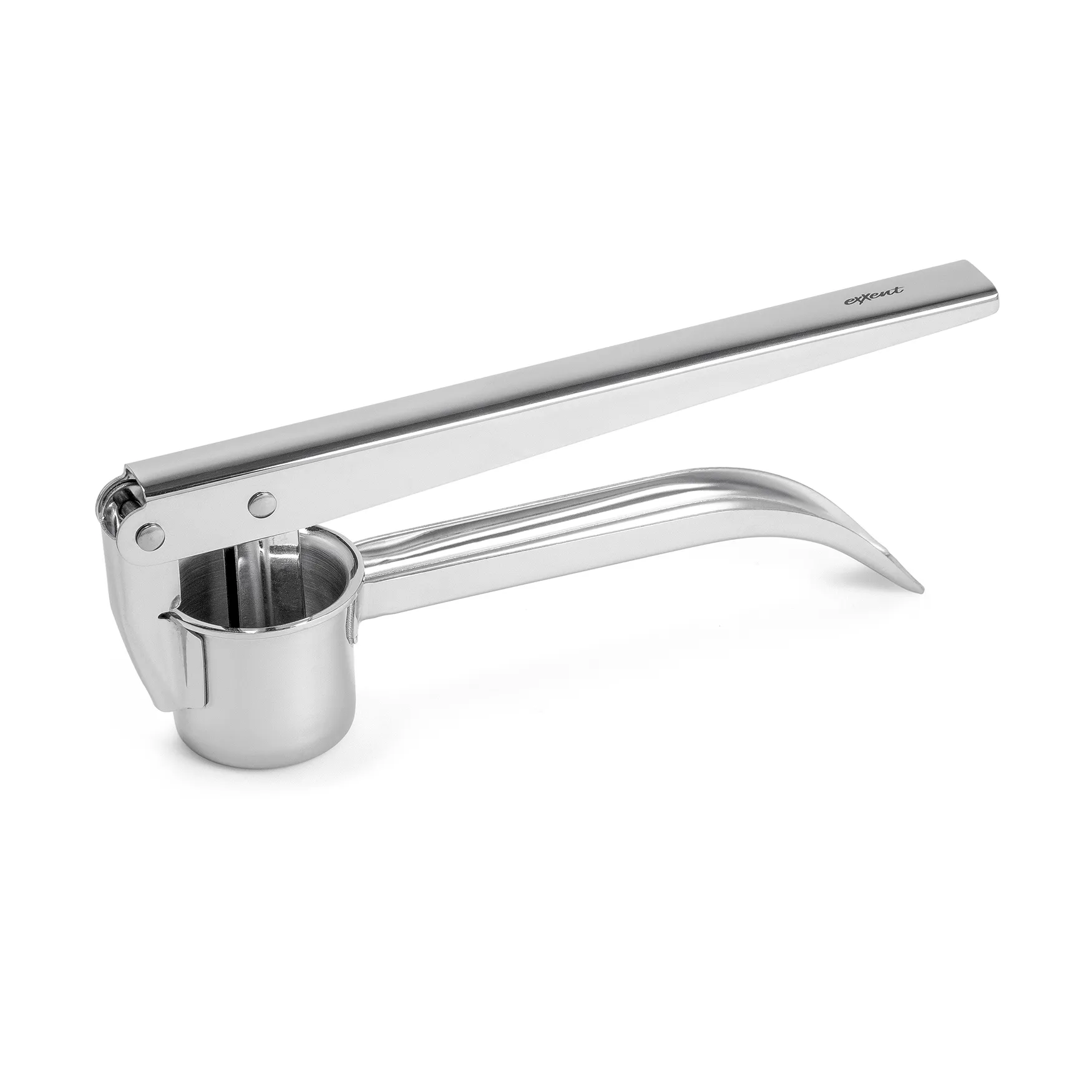Vitlökspress 20 cm, Stål Exxent