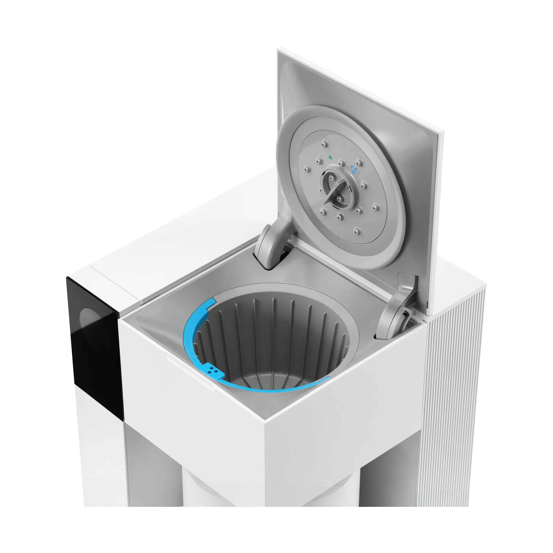 Aiden Precision kaffebryggare, Matte white Fellow