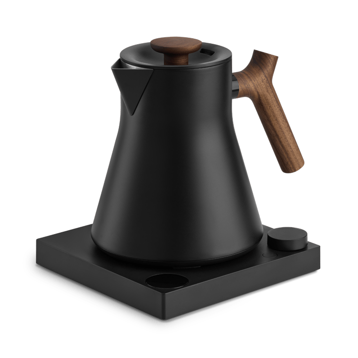 Corvo EKG Pro elektrisk vattenkokare 0.9 L, Matte black-walnut Fellow