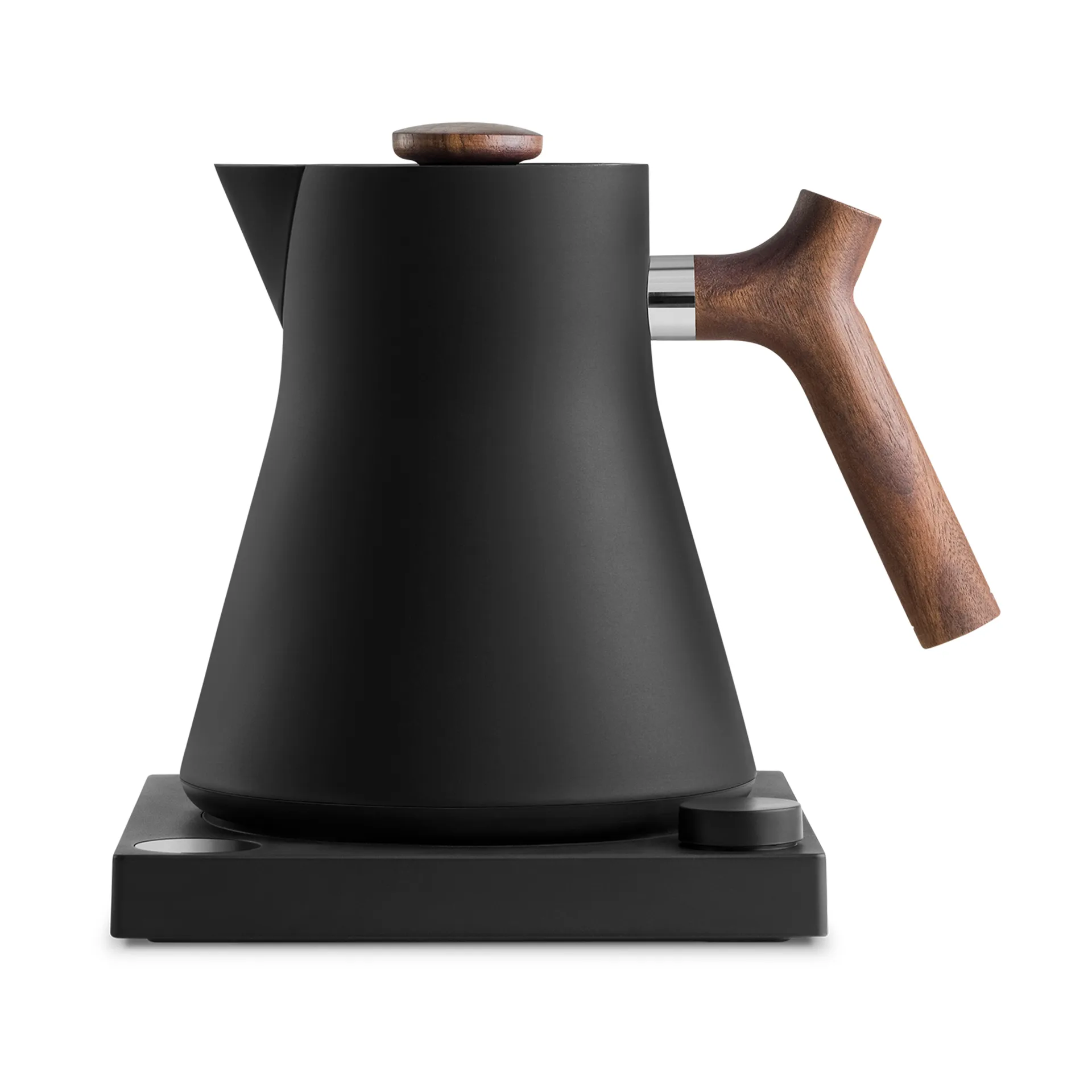 Corvo EKG vattenkokare med variabel temperatur 90 cl, Matte black-walnut Fellow
