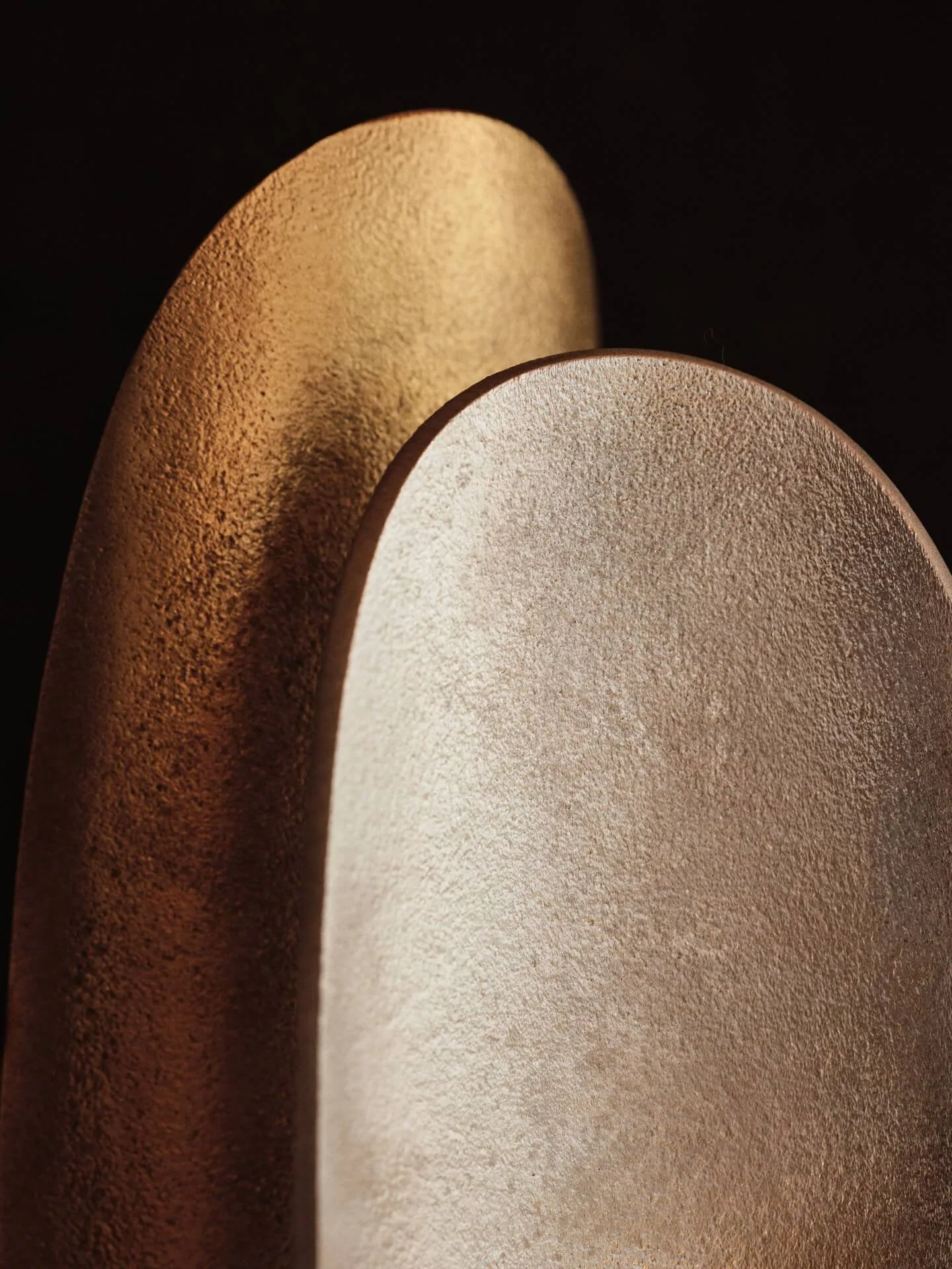 Agapé golvljusstake, Brass finish Ferm Living