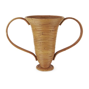 Läs mer om ferm LIVING Amphora vas small Natural stained