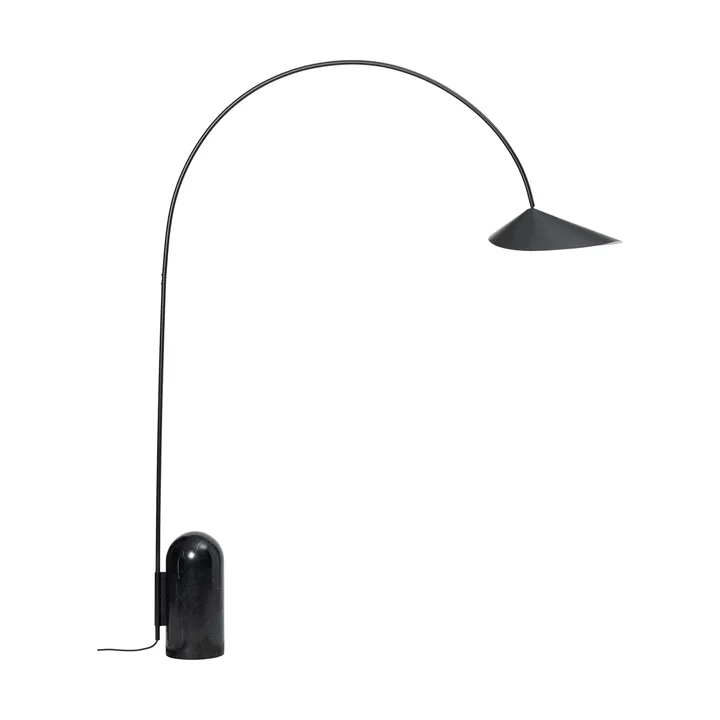 Arum arched golvlampa - Black - Ferm Living