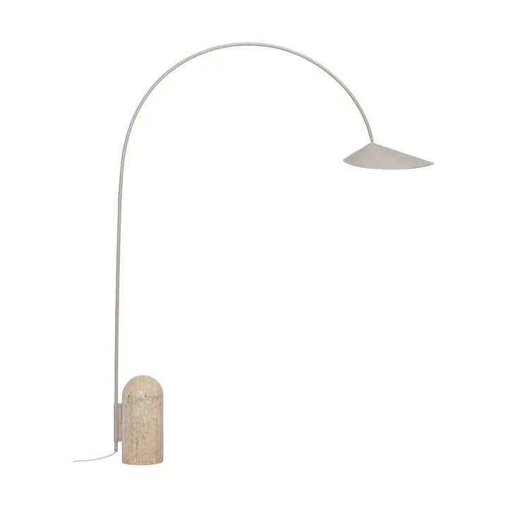 Arum arched golvlampa - Cashmere - Ferm Living