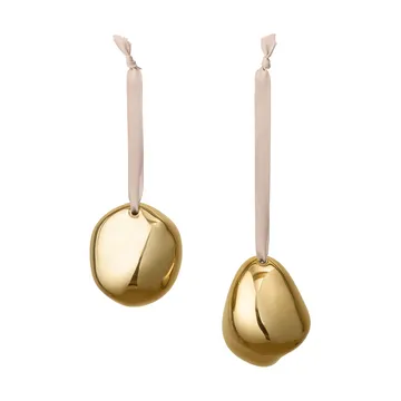 Bellure julhänge 7 cm 2 delar - Mässingfinish - Ferm Living