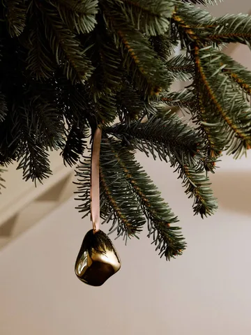 Bellure julhänge 7 cm 2 delar - Mässingfinish - Ferm Living