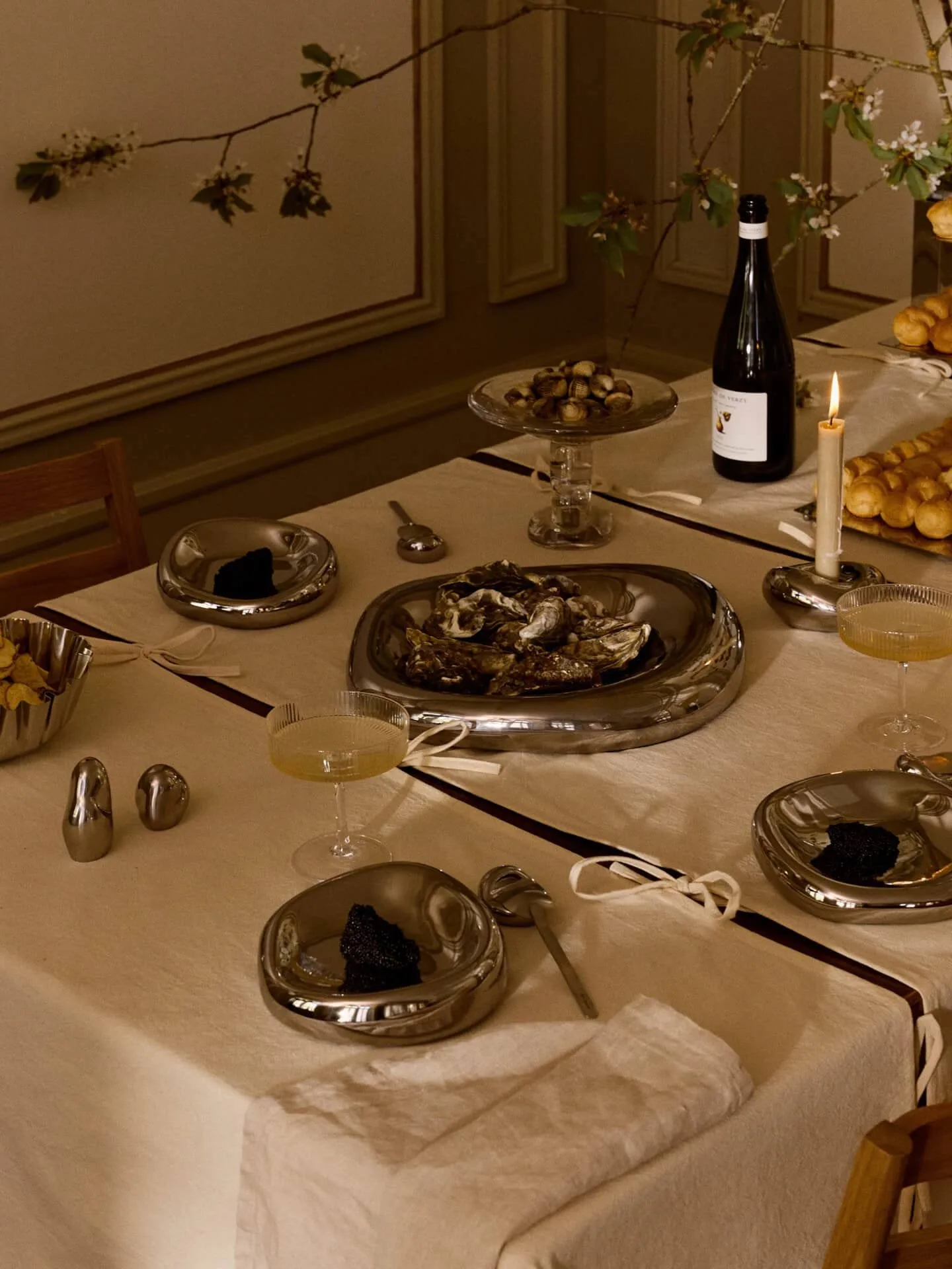 Bellure ljusstake, Silver Ferm Living
