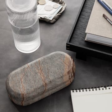 Bendum förvaringsbox - Brun marmor - Ferm Living