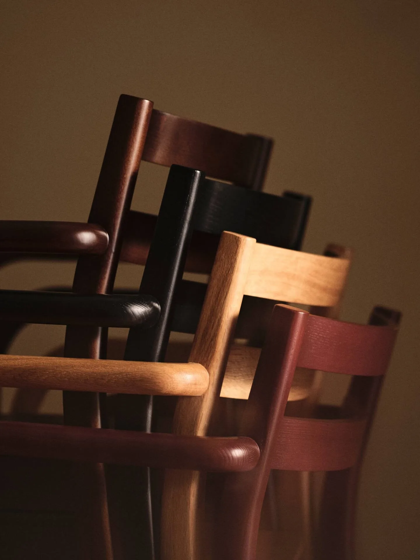 Boda karmstol, Dark stained beech Ferm Living