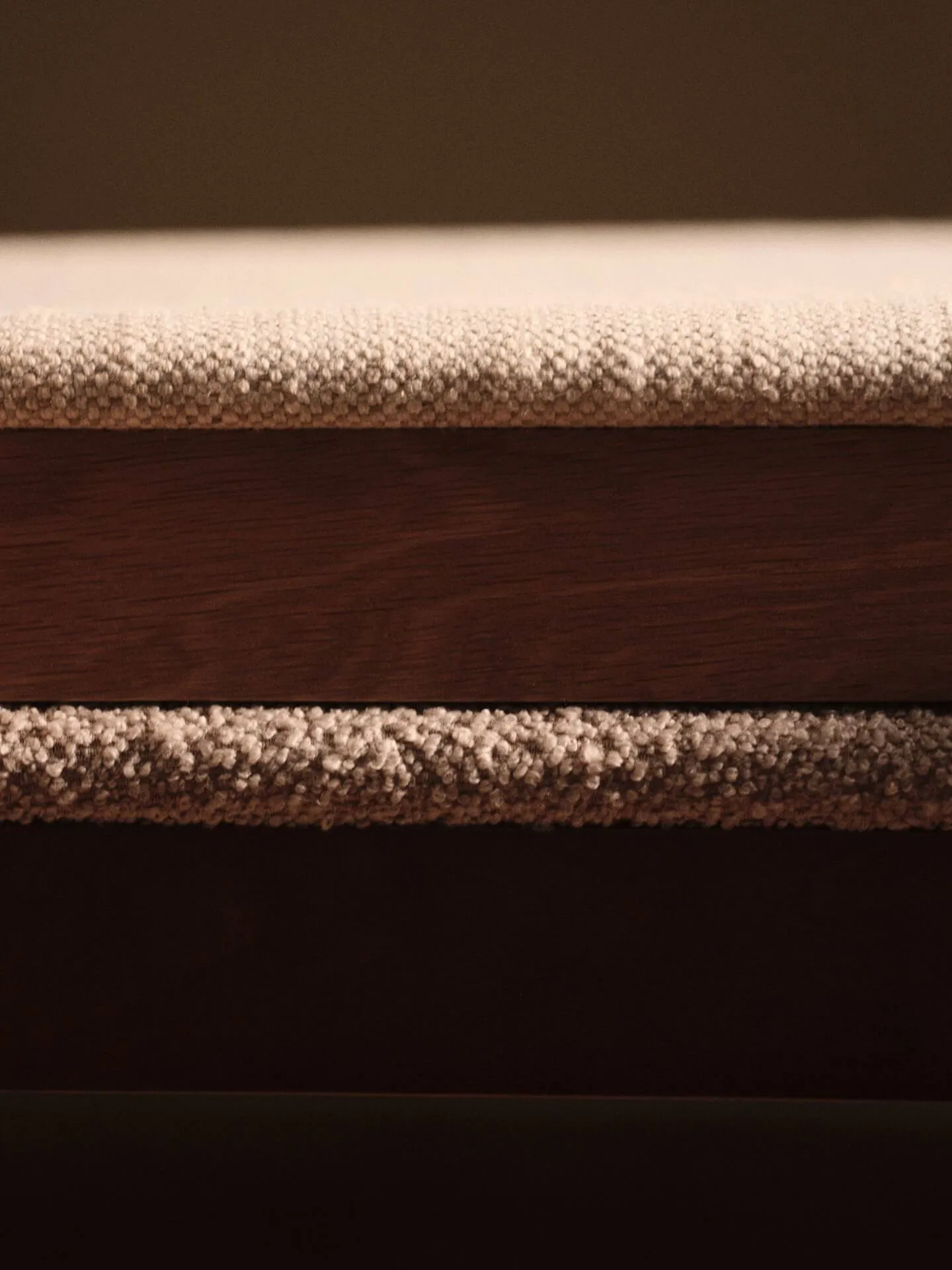 Boda karmstol, Klädd sits, natural oak-off-white Ferm Living