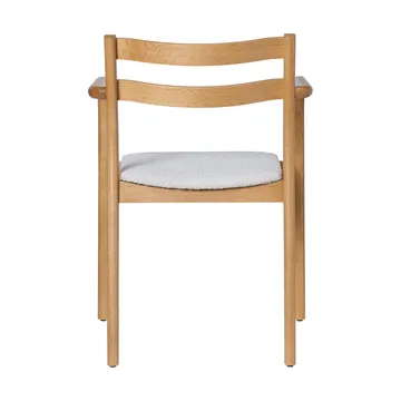 Boda karmstol - Klädd sits rugged bouclé, natural-off-white - Ferm Living