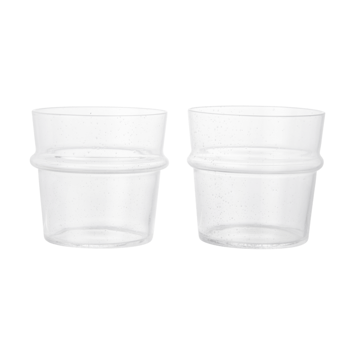 Boya dricksglas lågt 30 cl 2-pack - Clear - Ferm Living