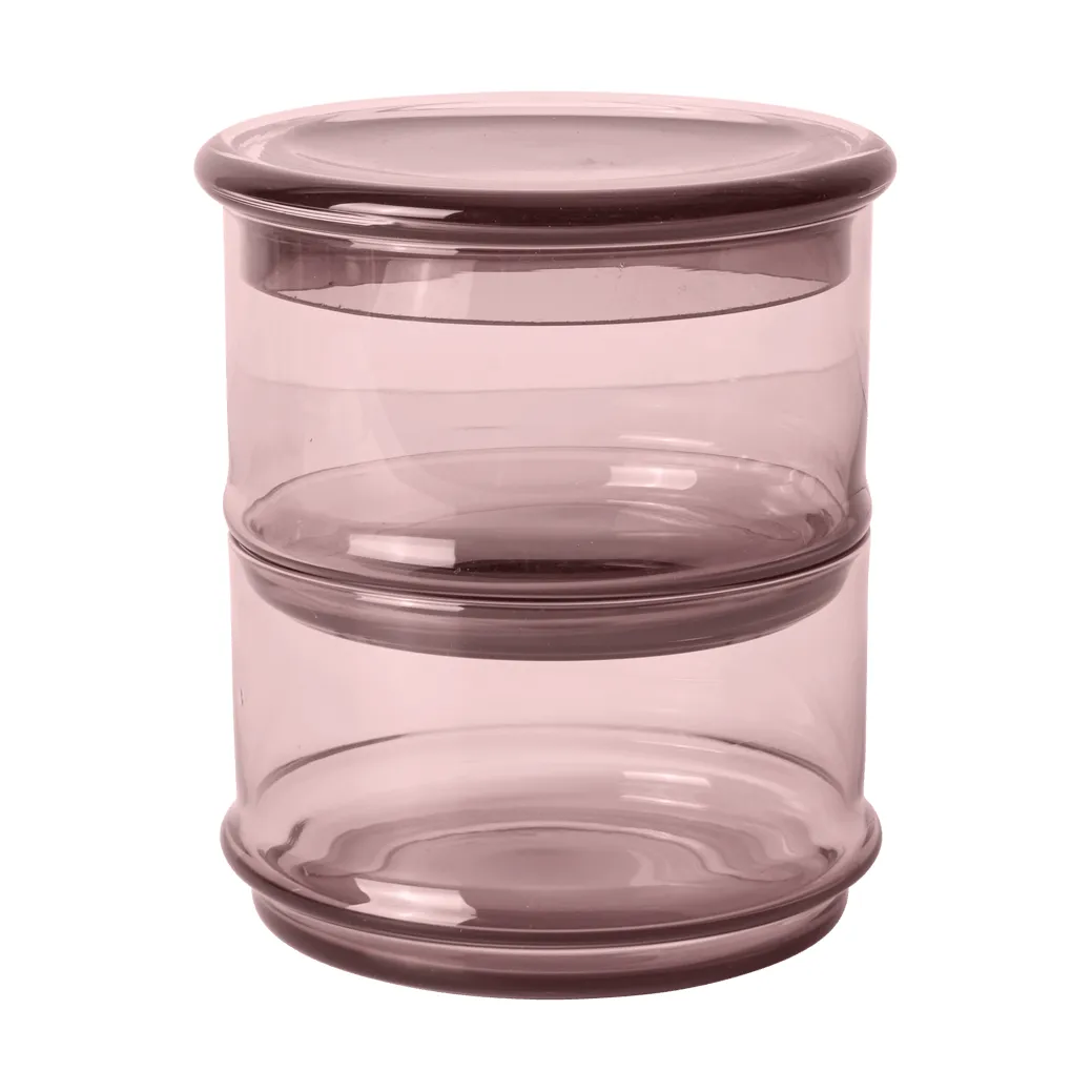 Boya stapelbara burkar, 2 delar, mauve Ferm Living