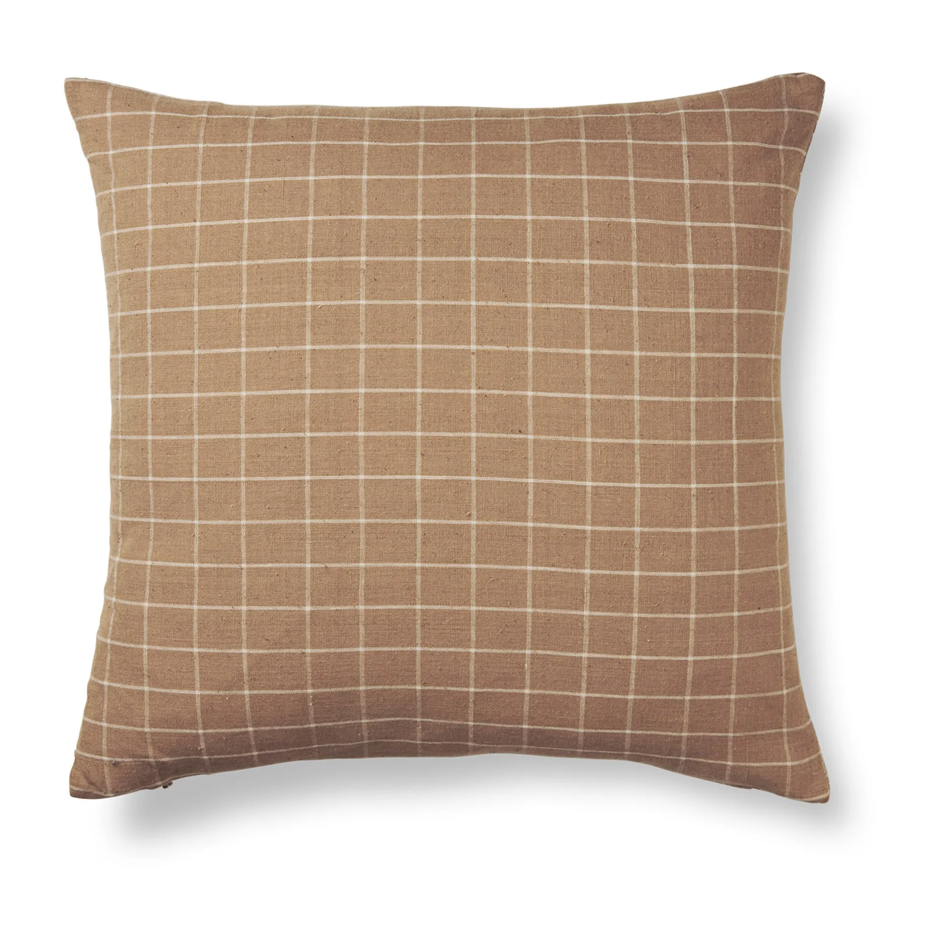 Brown kudde 50x50 cm, Check Ferm Living