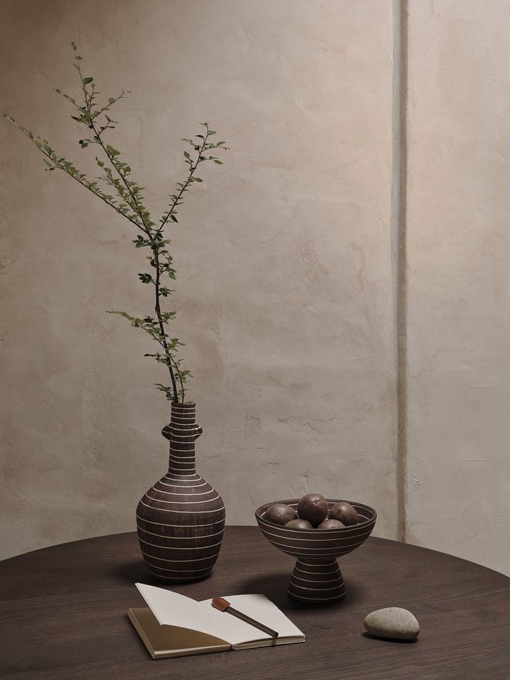 Brura skål Ø21,5 cm, Coffee-white Ferm Living